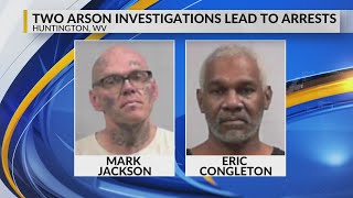 Two suspects arrested in separate Huntington vehicle arson cases