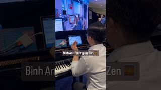 We enjoyed watching Binh Anh find his Zen at the national music teacher conference this week.