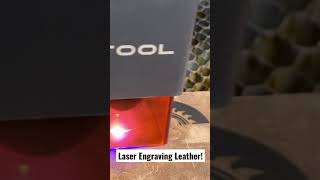 Laser engraving leather with the xTool D1