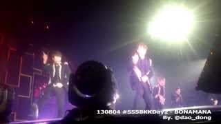 [FANCAM] 130804 #SS5BKKDay2 - BONAMANA [dao_dong]