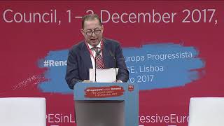 PES Council, Lisbon, Day 1, Speech by Gianni Pittella (In Italian)