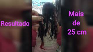 Transformando meu cabelo que nunca tinha cortado..#cabelo #cabelos #cortes #mudança #visual