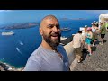 Eating in the Greek Island of Santorini 🇬🇷