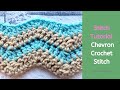 How to Crochet Chevron Stitch for Beginners