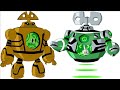 Ben 10 and Ben 10 Ultimate Aliens Side by Side All Parts