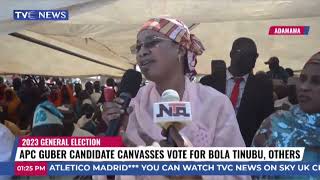 APC Guber Candidate Canvasses Vote for Bola Tinubu in Adamawa State