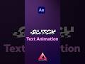 Easy Glitch Text Animation in After Effects | Tutorial
