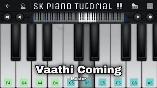 Vaathi Coming - Piano Tutorial | Master | Perfect Piano