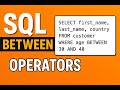 Master SQL BETWEEN & IN Operators | Filter Data Like a Pro!