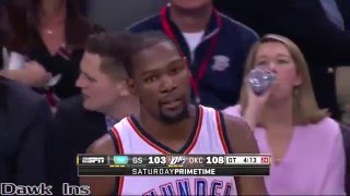 Kevin Durant 37 points vs Warriors (Full Highlights) (02/27/16) CLUTCH!