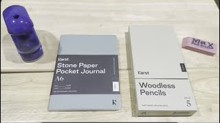 Testing Karst Stone Paper Notebook