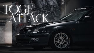 POV Night Touge Attack | Civic EK ITB