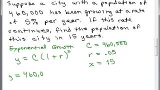 Exponential Growth & Decay 1