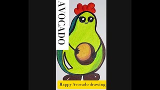 Easy Avocado Drawing for Kids: Fun and Creative Art!