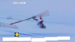 Swiss Skier hospitalized after horror crash at Skiing World Cup