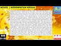 Novel || Kesempatan Kedua || Bab 21-25