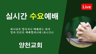 양천교회 수요예배 (누가복음 12:22-31) 보다 중하니라