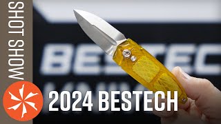 New Bestech Knives at SHOT Show 2024 - KnifeCenter.com