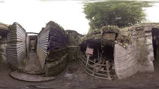 Vauquois: German trenches and dugouts