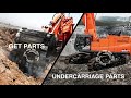 hitachi construction machinery selected parts promotion video