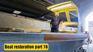 NAB 17 Boat Restoration: Too Cold to Fibreglass, Watch Our Creative Fixes!\