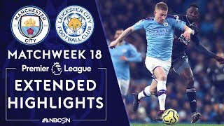 Manchester City v. Leicester City | PREMIER LEAGUE HIGHLIGHTS | 12/21/19 | NBC Sports