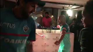 Vivo IPL 2019-Delhi capital Team,Shikhar Dhawan and his wife Dance punjabi song