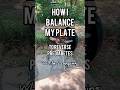 How I Balance My Plate to Reverse Prediabetes *Dietitian Approved*  #shorts #prediabetes