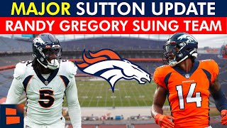Courtland Sutton Announces Decision On Reporting To Minicamp + Randy Gregory SUING The Broncos & NFL