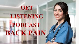 OET LISTENING PODCAST FOR NURSES AND DOCTORS