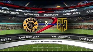 Absa Premiership 2017/2018 - Kaizer Chiefs vs Cape Town City