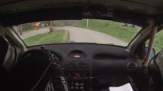 Rallye de la briance 2022  ES4 Maury frederic / Vallet Sebastien 206 xs 6 a6k