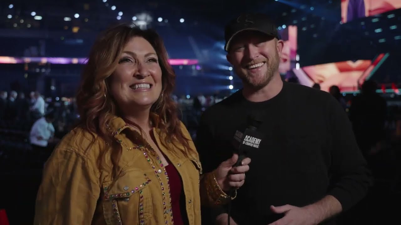 Cole Swindell & Jo Dee Messina ACM Awards Interview & Performance ...