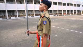 Sainik School Bijapur- Rifle Drill- Vijayanagar House -Nov 2012  3