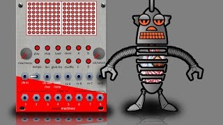 First Patch with DC1 Drumcomputer from Soundmachines