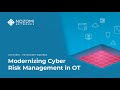 The Security Sandbox: Modernizing Cyber Risk Management in OT