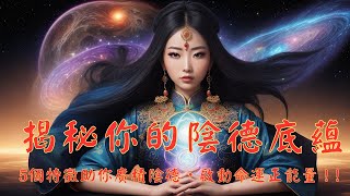 揭秘你的陰德底蘊：5個特徵助你廣積陰德，啟動命運正能量！ #淨心宇宙