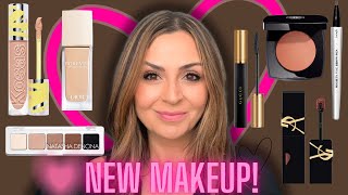 GRWM Trying New Make Up! Benefit, Chanel, Kosas, YSL \u0026 MORE!