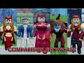 Wanda skins comparison showcase and combos heroes online world roblox