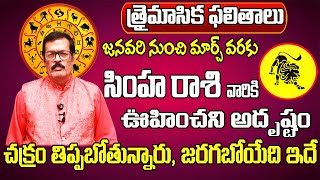 Shyam Prasad : Simha Rasi (Leo) 2025 Horoscope | 2025 సింహ రాశి ఫలితాలు | Sreekaram