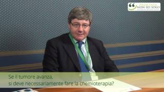 Se il tumore alla prostata avanza, si deve necessariamente fare la chemioterapia?