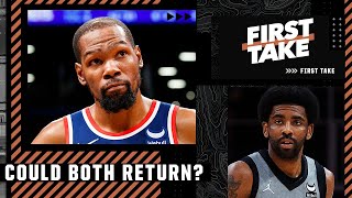 Could the Nets bring back BOTH Kevin Durant and Kyrie Irving? | First Take