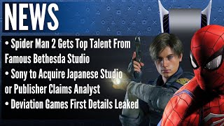 Sony To Acquire Japanese Studio or Publisher Claims Analyst | Spider Man 2 Gains Top Bethesda Talent