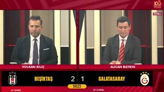 GS Tv Spikerlerinin Beşiktaş Maçı Tepkileri. #beşiktaş 3 #galatasaray 1
