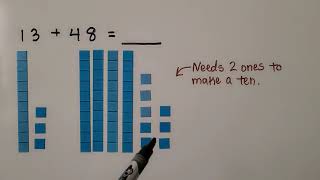 2nd Grade Math 4.2, Use Compensation to Add 2-Digit Numbers