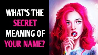 WHAT'S THE SECRET MEANING OF THE FIRST LETTER OF YOUR NAME? Personality Test Quiz - 1 Million Tests