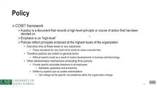 Chapter 13   Policies Standards and Guidelines