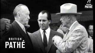 Adenauer In USA - Gettysburg And New York (1957)