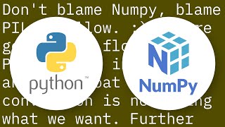 Why does NumPy's random function seemingly display a pattern in its generated values?