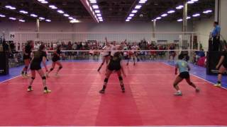 Segment #51 Lexington 17 Adidas Volleyball JVA SummerFest June 4 5 Columbus OH  Emma Yarber Setter #